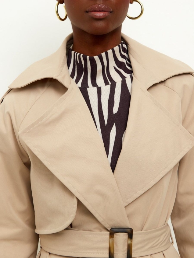 Женский демисезонный тренчкот, плащ