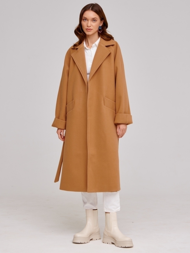 Женское демисезонное пальто оверсайз