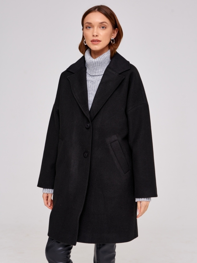 Женское демисезонное пальто оверсайз