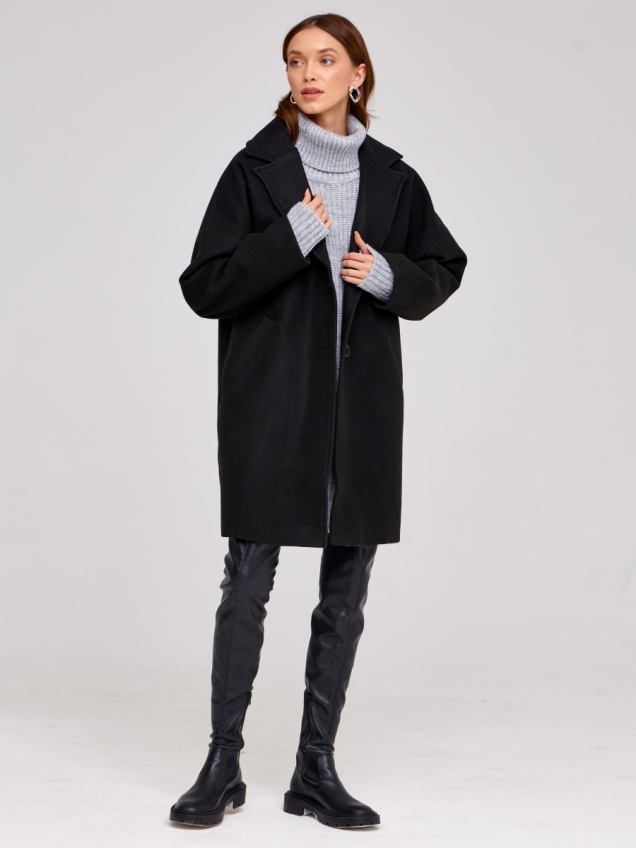 Женское демисезонное пальто оверсайз