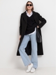 Женское демисезонное пальто оверсайз