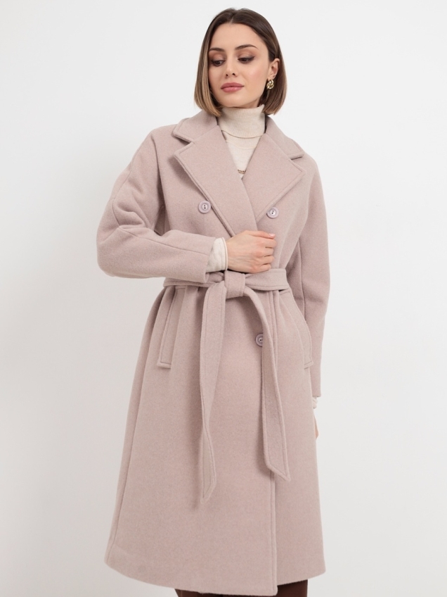 Женское демисезонное пальто оверсайз