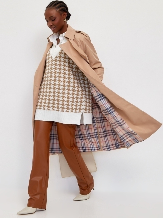 Женский демисезонный тренчкот, плащ