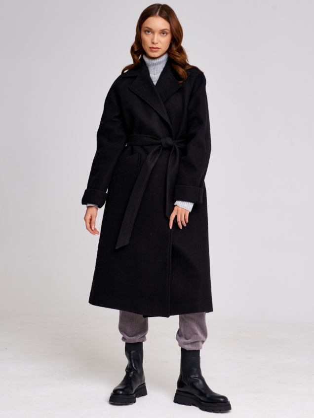 Женское демисезонное пальто оверсайз