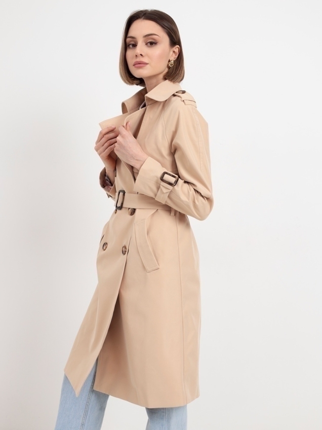 Женский демисезонный тренчкот, плащ