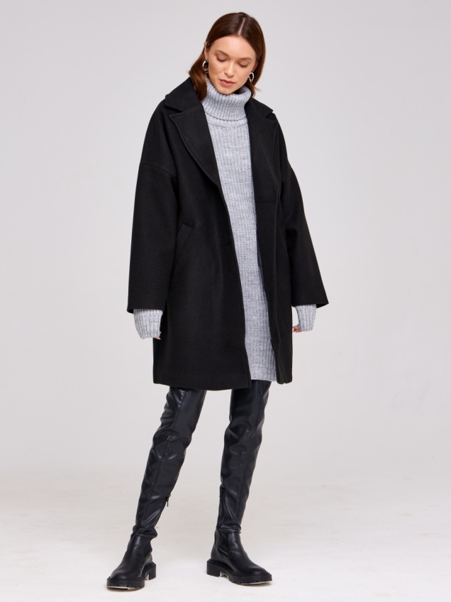 Женское демисезонное пальто оверсайз