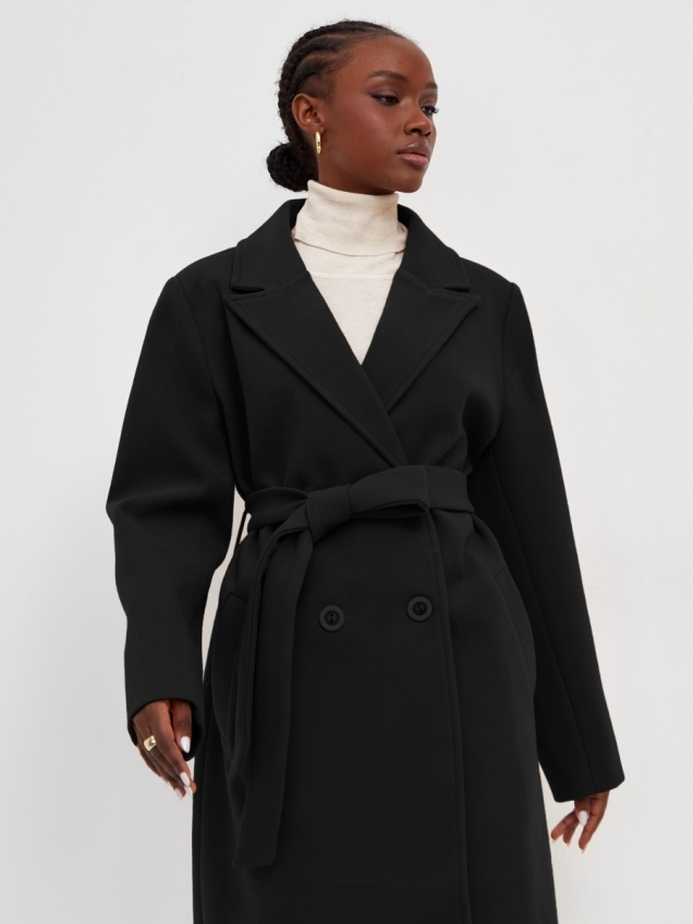 Женское демисезонное пальто оверсайз