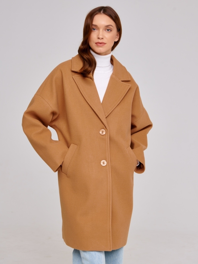 Женское демисезонное пальто оверсайз